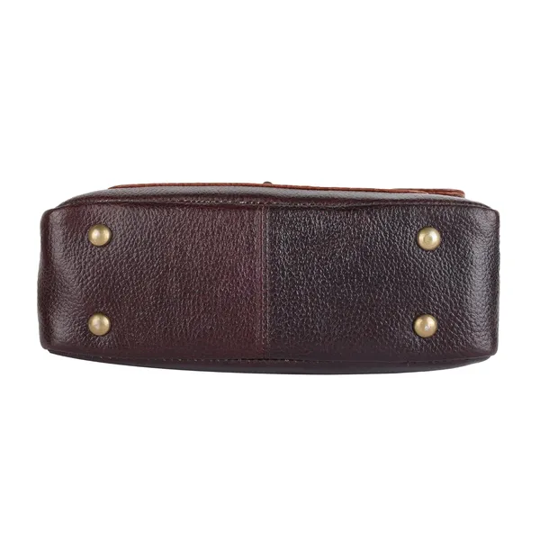 Brown_&_Tan_Embossed_Sling_Bag_for_Women_|_Premium_Leather_Stylish_Bag_for_Everyday_Use