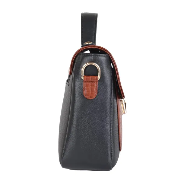 Black_&_Tan_Embossed_Sling_Bag_for_Women_|_Premium_Leather_Stylish_Bag_for_Everyday_Use
