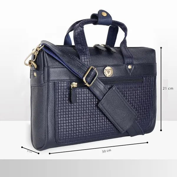 Blue_Trendy_Design_Premium_Leather_Tablet_Bag