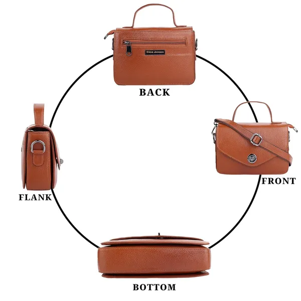 Tan_Sling_Bag_for_Women_|_Premium_Leather_Stylish_Bag_for_Everyday_Use