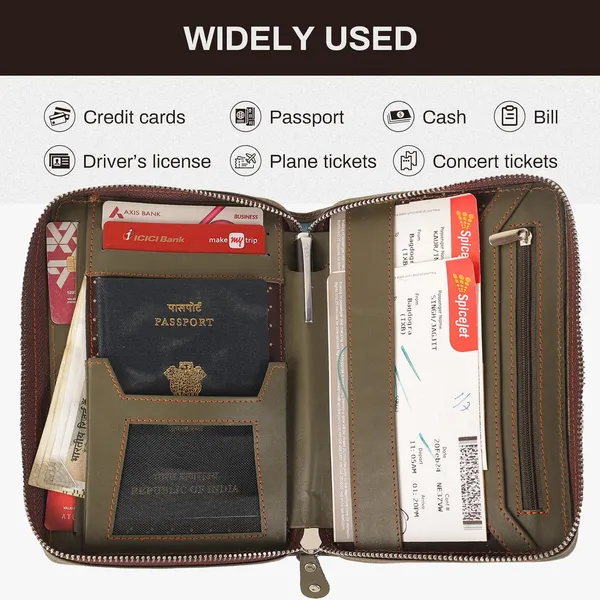 Green_Premium_Leather_Passport_Holder