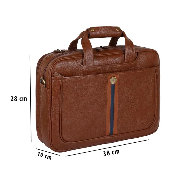 Tan_Pure_Leather_Laptop_Messenger_Bag_for_Men_|_Premium_Leather_Messenger_Bag_for_Everyday_Use