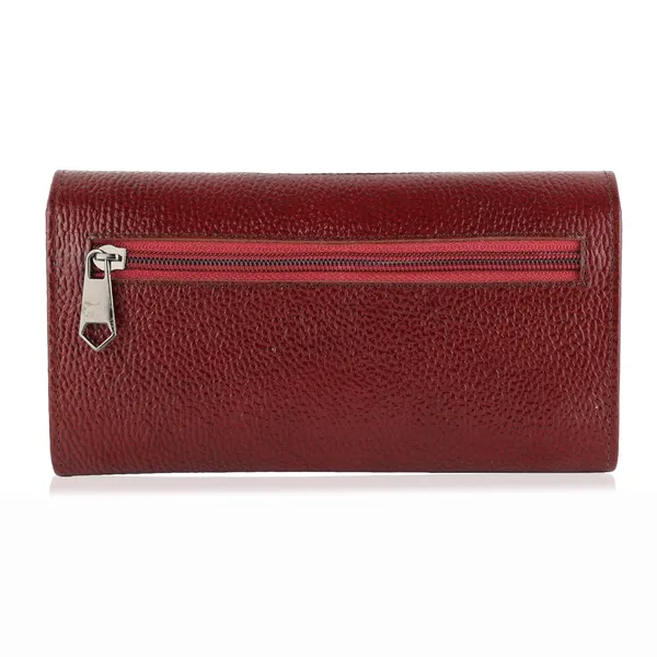 Maroon_Hand_Clutch_Leather_Wallet_For_Women_|_Pure_Leather_Products_For_Everyday_Use