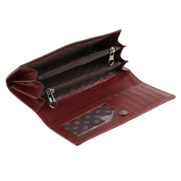Maroon_Hand_Clutch_Leather_Wallet_For_Women_|_Pure_Leather_Products_For_Everyday_Use
