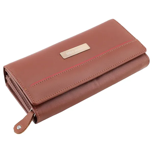 Tan_Hand_Cluch_Wallet_for_Women_|_Premium_Leather_Walled_with_Id_Card_Holder