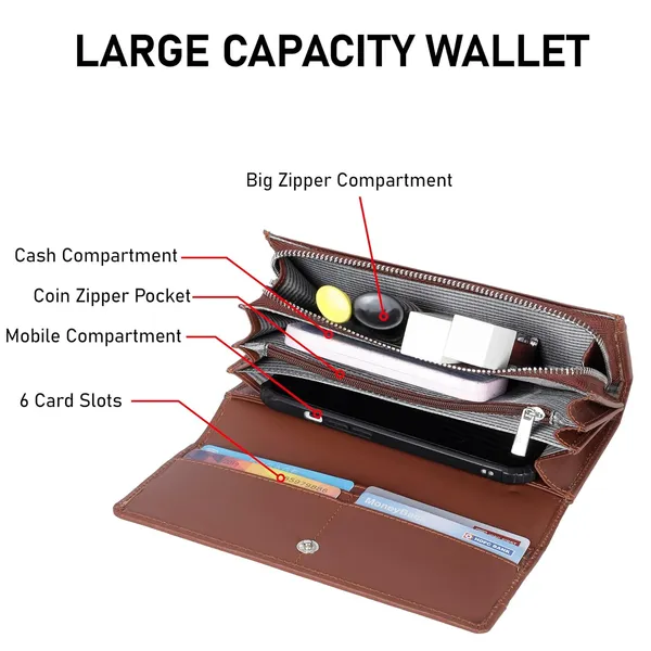 Tan_Hand_Cluch_Wallet_for_Women_|_Premium_Leather_Walled_with_Id_Card_Holder
