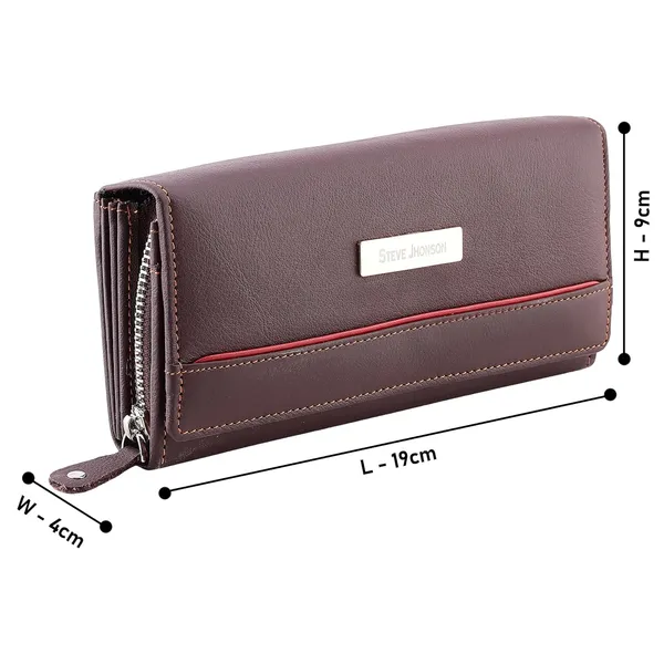 Burgundy_Hand_Cluch_Wallet_for_Women_|_Premium_Leather_Walled_with_Id_Card_Holder
