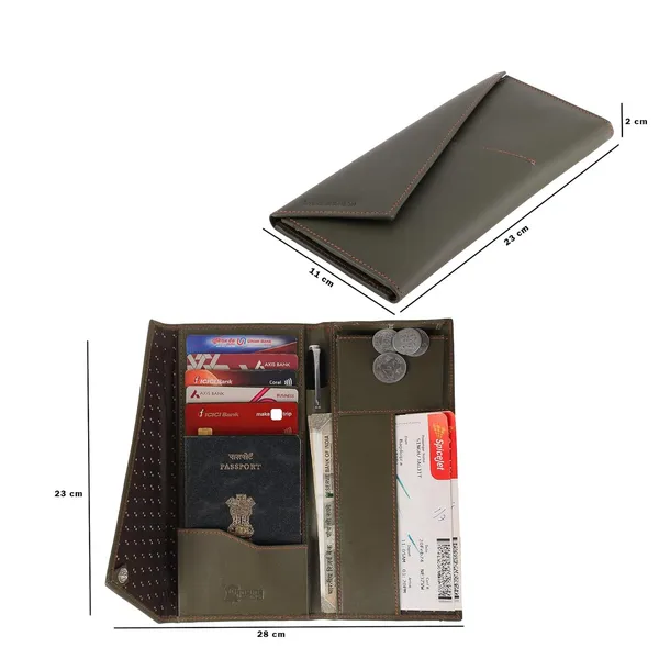 Green_Premium_Leather_Passport_Holder