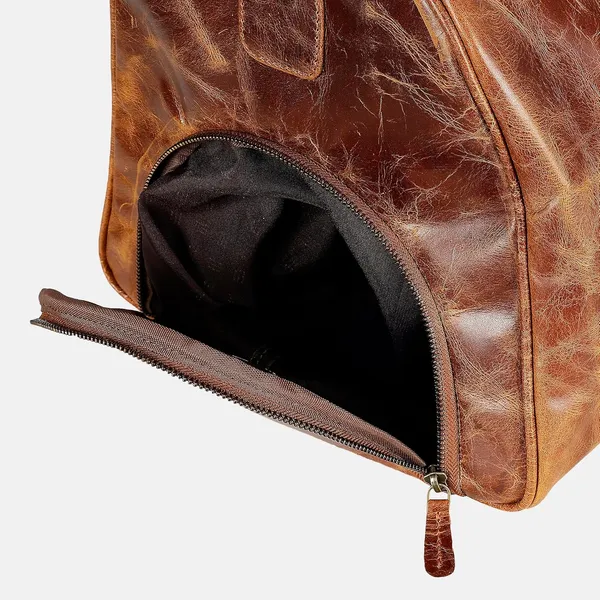 Tan_Embossed_Duffel_Bag_for_Men_|_Premium_Leather_Double_Handle_Duffel_Bag