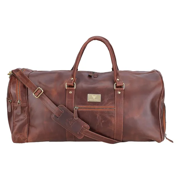 Brown_Embossed_Duffel_Bag_for_Men_|_Premium_Leather_Double_Handle_Duffel_Bag