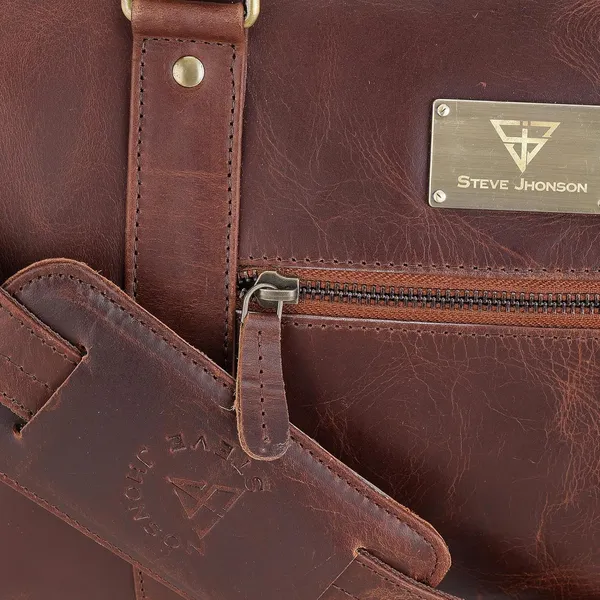 Brown_Embossed_Duffel_Bag_for_Men_|_Premium_Leather_Double_Handle_Duffel_Bag