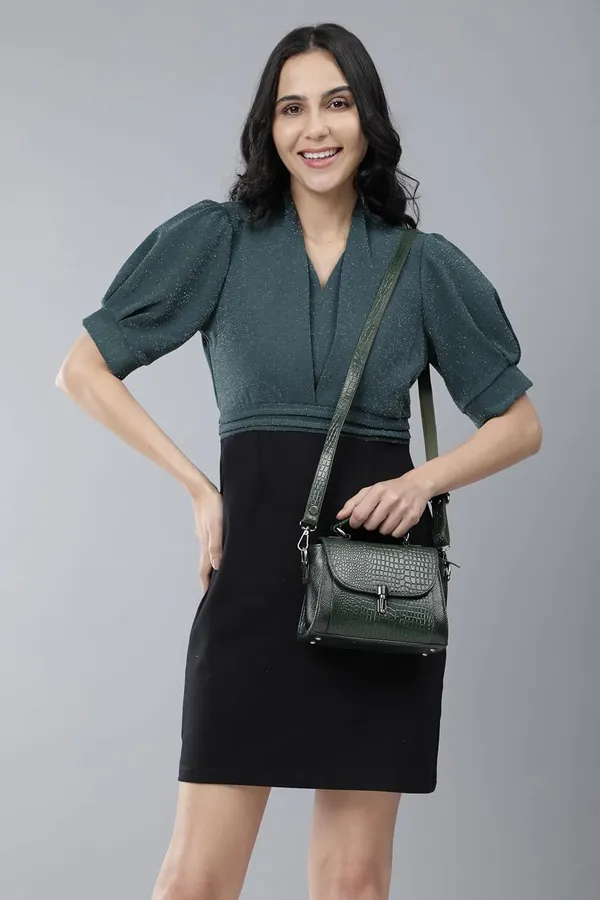 Green_Embossed_Sling_Bag_for_Women_|_Premium_Leather_Stylish_Bag_for_Everyday_Use