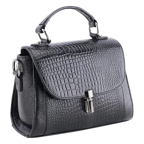 Black_Embossed_Sling_Bag_for_Women_|_Premium_Leather_Stylish_Bag_for_Everyday_Use