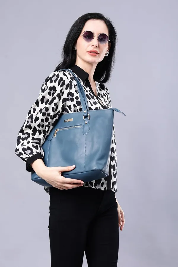 Blue_Shoulder_Handbag_for_Women_|_Premium_Leather_HandBag_with_Double_Handle