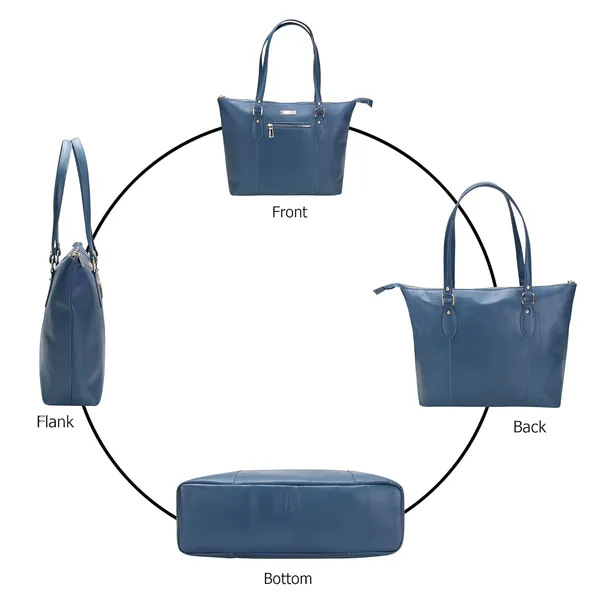 Blue_Shoulder_Handbag_for_Women_|_Premium_Leather_HandBag_with_Double_Handle