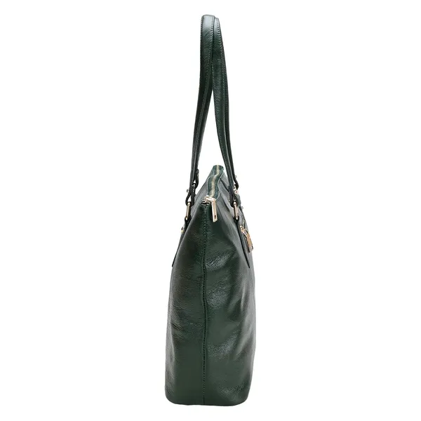 Green_Shoulder_Handbag_for_Women_|_Premium_Leather_HandBag_with_Double_Handle