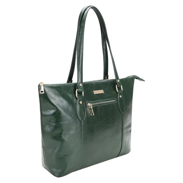Green_Shoulder_Handbag_for_Women_|_Premium_Leather_HandBag_with_Double_Handle