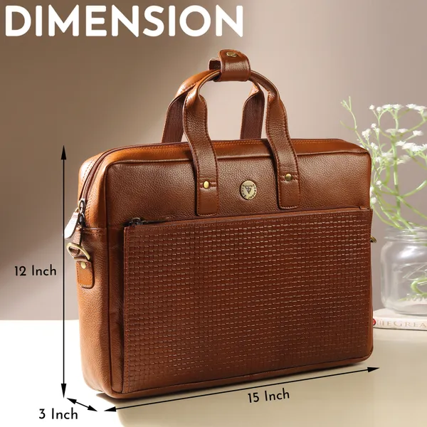 Tan_Laptop_Messenger_Bag_with_Shoulder_Strap_for_Men_|_Premium_Leather_Messenger_Bag_for_Everyday_Use