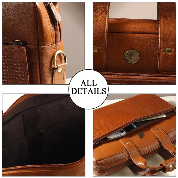 Tan_Laptop_Messenger_Bag_with_Shoulder_Strap_for_Men_|_Premium_Leather_Messenger_Bag_for_Everyday_Use
