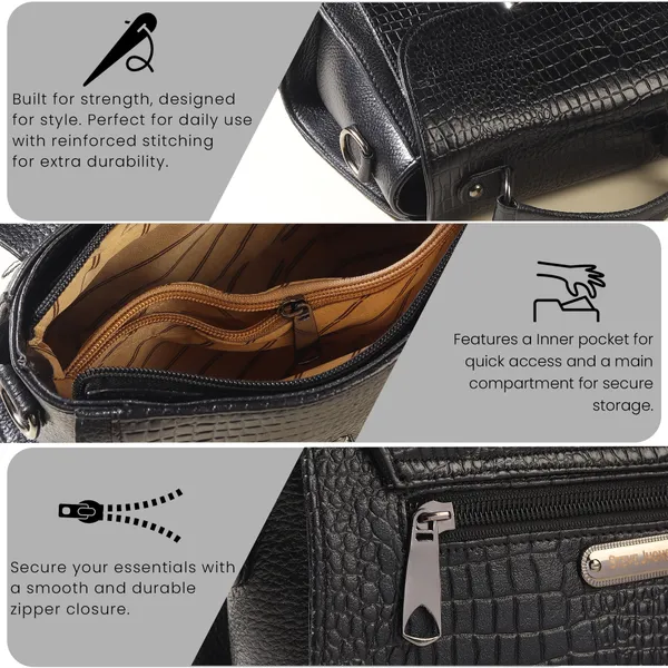 Black_Embossed_Sling_Bag_for_Women_|_Premium_Leather_Stylish_Bag_for_Everyday_Use