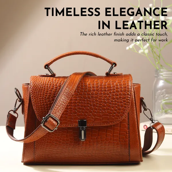 Tan_Embossed_Sling_Bag_for_Women_|_Premium_Leather_Stylish_Bag_for_Everyday_Use