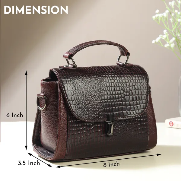 Brown_Embossed_Sling_Bag_for_Women_|_Premium_Leather_Stylish_Bag_for_Everyday_Use