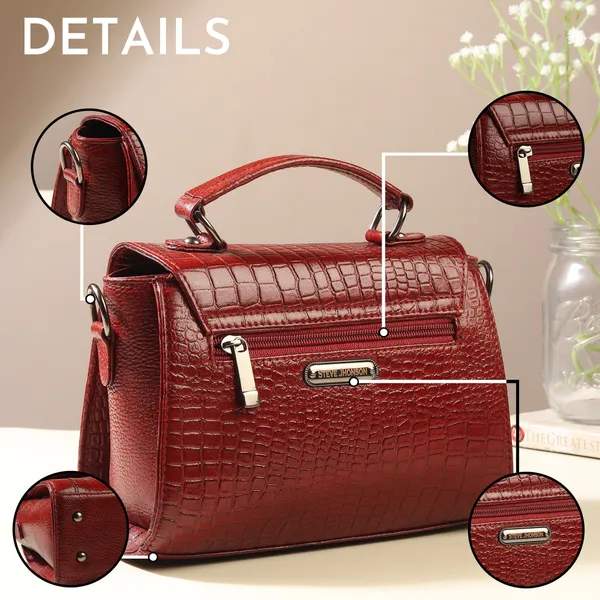 Mehndi_Embossed_Sling_Bag_for_Women_|_Premium_Leather_Stylish_Bag_for_Everyday_Use