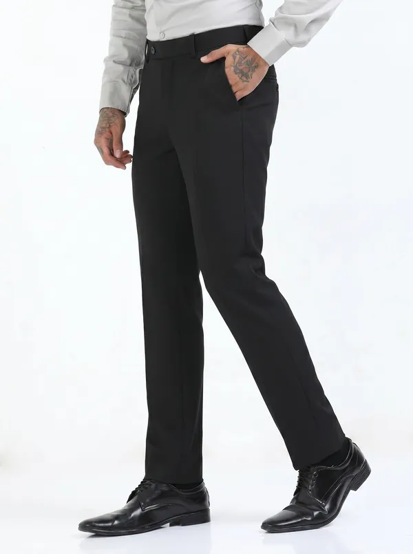 Black_Expandable_Waist_Regular_Fit_4-Way_Lycra_Stretch_Formal_Trouser