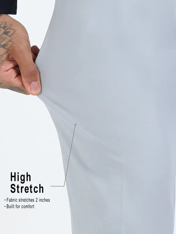 Ash_Grey_Expandable_Waist_Regular_Fit_4-Way_Lycra_Stretch_Formal_Trouser