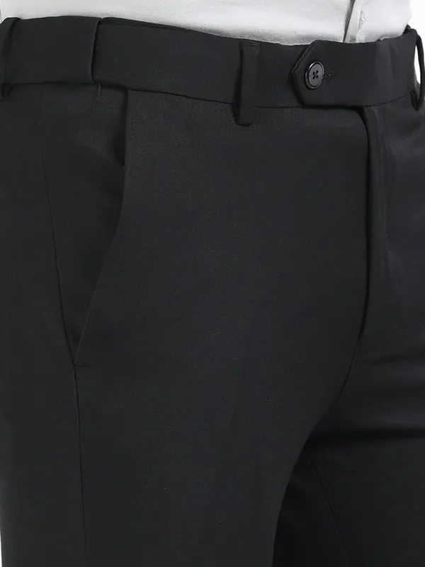 Black_Expandable_Waist_Regular_Fit_4-Way_Lycra_Stretch_Formal_Trouser