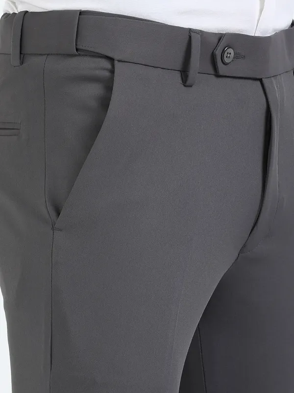 Dark_Grey_Expandable_Waist_Regular_Fit_4-Way_Lycra_Stretch_Formal_Trouser