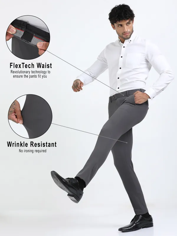 Dark_Grey_Expandable_Waist_Regular_Fit_4-Way_Lycra_Stretch_Formal_Trouser