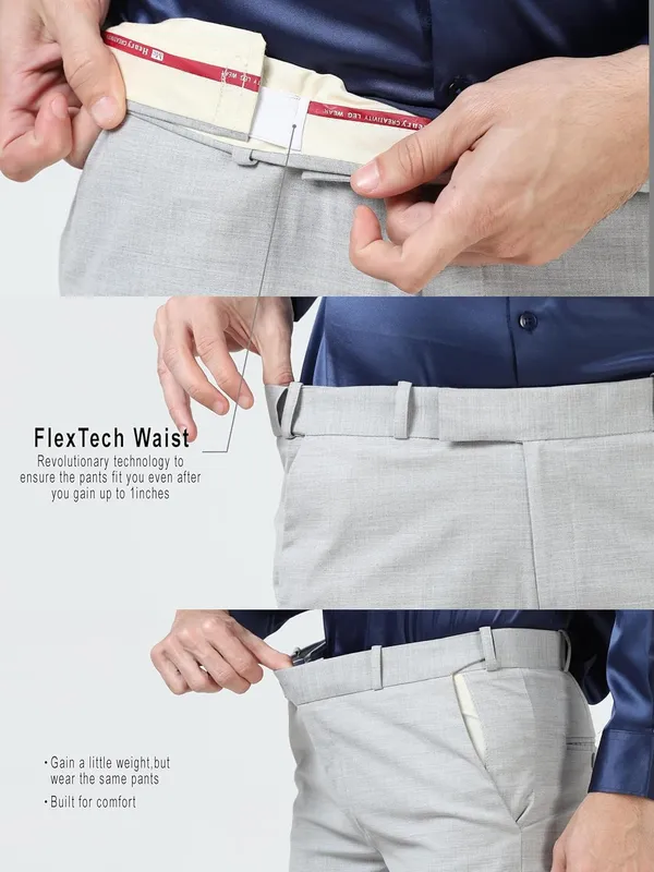 Ash_Grey_Expandable_Waist_Slim_Fit_Stretchable_Formal_Trouser