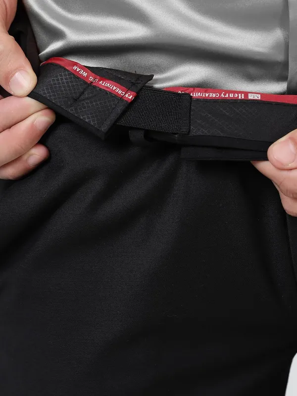 Black_Expandable_Waist_Slim_Fit_Stretchable_Formal_Trouser