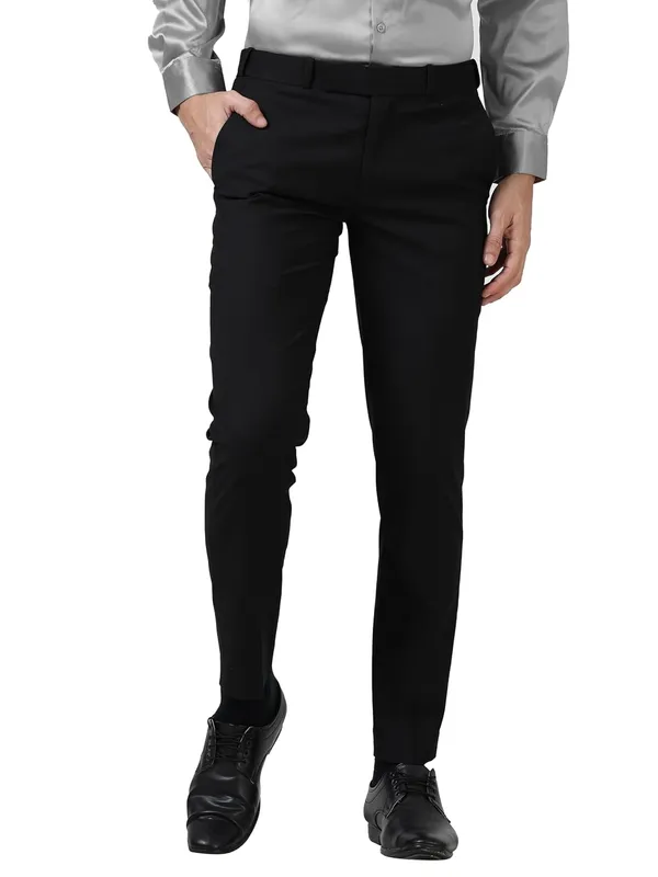 Black_Expandable_Waist_Slim_Fit_Stretchable_Formal_Trouser