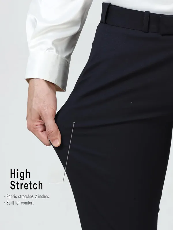Navy_Blue_Expandable_Waist_Slim_Fit_Stretchable_Formal_Trouser