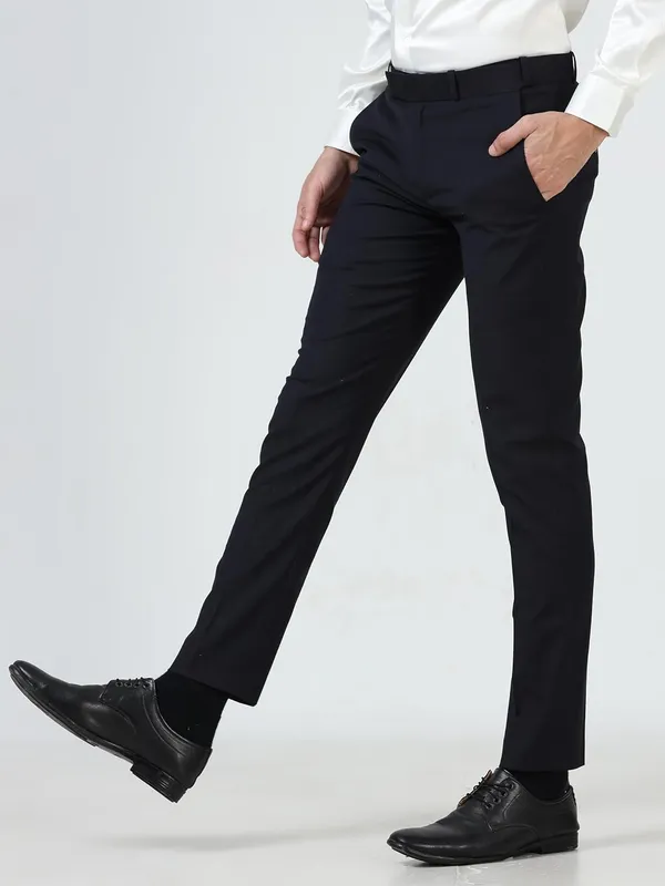 Navy_Blue_Expandable_Waist_Slim_Fit_Stretchable_Formal_Trouser