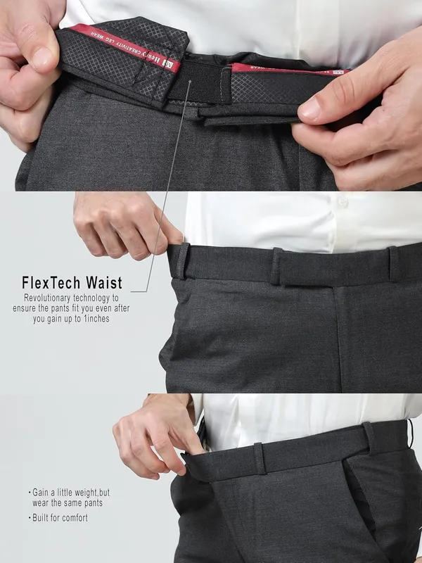 Dark_Grey_Expandable_Waist_Slim_Fit_Stretchable_Formal_Trouser