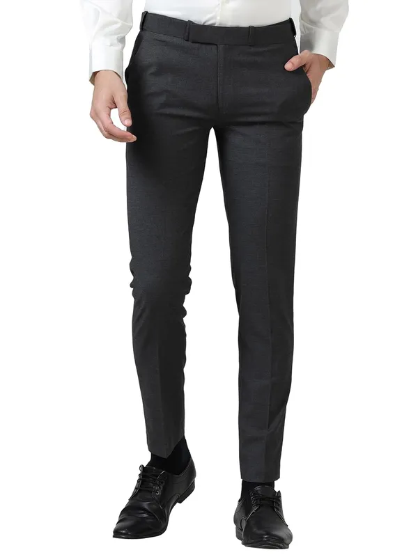Dark_Grey_Expandable_Waist_Slim_Fit_Stretchable_Formal_Trouser