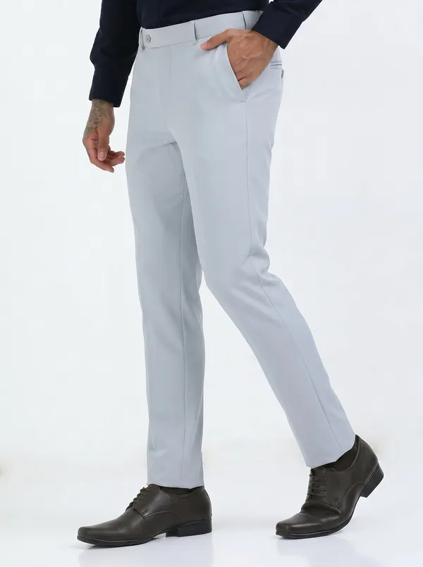 Ash_Grey_Expandable_Waist_Regular_Fit_4-Way_Lycra_Stretch_Formal_Trouser
