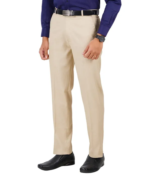 Beige_Wrinkle_Free_Stretchable_Self_Design_Formal_Regular_Fit_Trousers_For_Men
