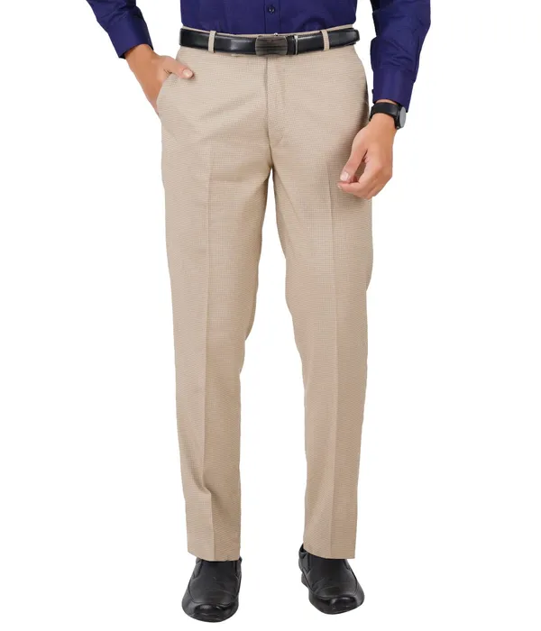 Beige_Checkered_Regular_Fit_Stretchable_Wrinkle_Free_Terry-Rayon_Trousers