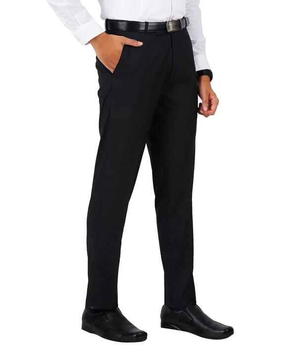 Black_Checkered_Regular_Fit_Stretchable_Wrinkle_Free_Terry-Rayon_Trousers