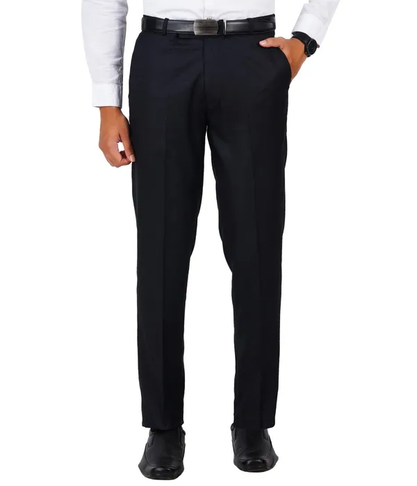 Black_Wrinkle_Free_Polyester_Blended_Stretchable_Self_Design_Formal_Regular_Fit_Trousers_For_Men