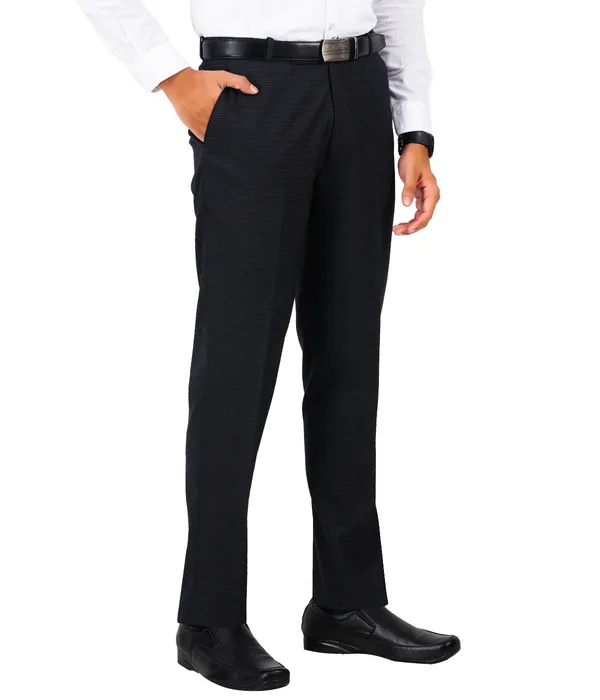 Navy_Blue_Checkered_Regular_Fit_Stretchable_Wrinkle_Free_Terry-Rayon_Trousers