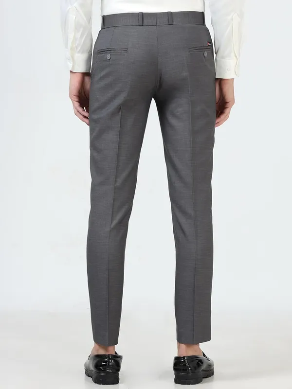 Melange_Grey_Wrinkle_Free_Slim_Fit_Formal_Trousers_For_Men