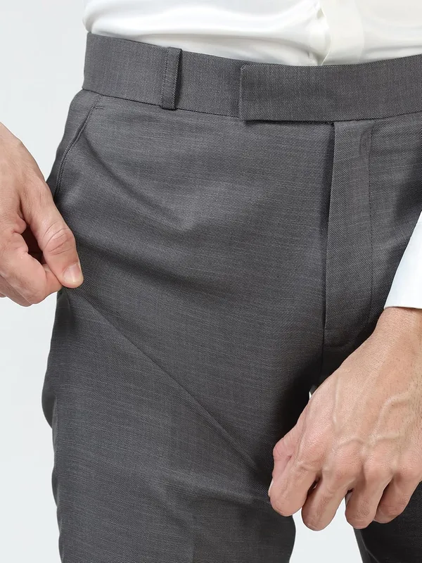 Melange_Grey_Wrinkle_Free_Slim_Fit_Formal_Trousers_For_Men