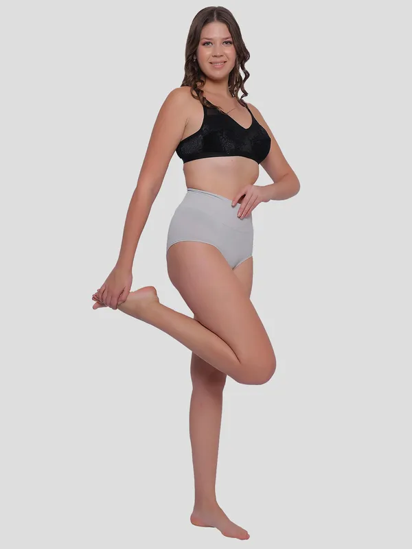 Pack_of_2:_Women's_PIA_Shaping_Tummy_Tucker_Boxer_Brief_Shorts,_Beige_&_Grey