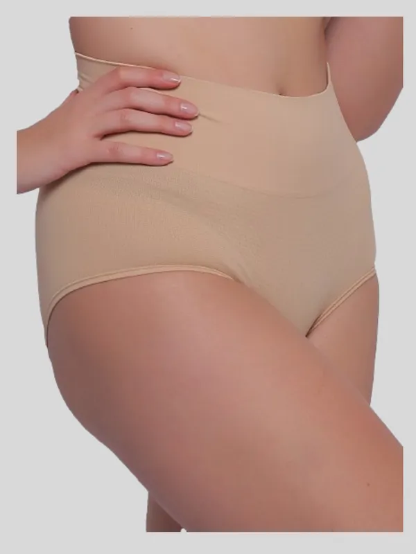 PIA_3-Pack:_Women's_Shaping_Tummy_Tucker_Boxer_Brief_s_(Beige,_Black,Peach)