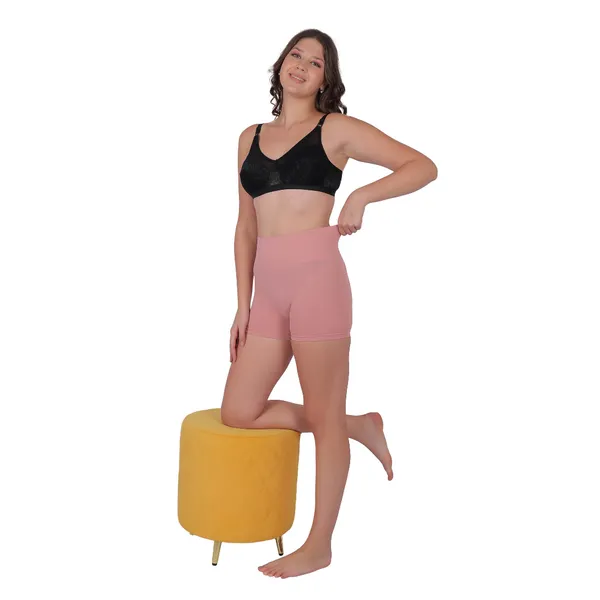 PIA_Peach_Tummy_Tucker_Shorts_-_Women's_Peach_Underwear